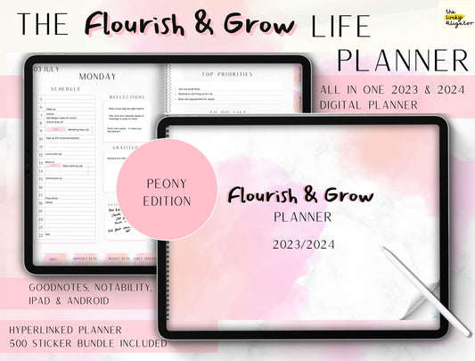 Flourish and Grow Digital Planner - 2023 & 2024