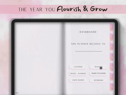 Free July Sample Digital Planner